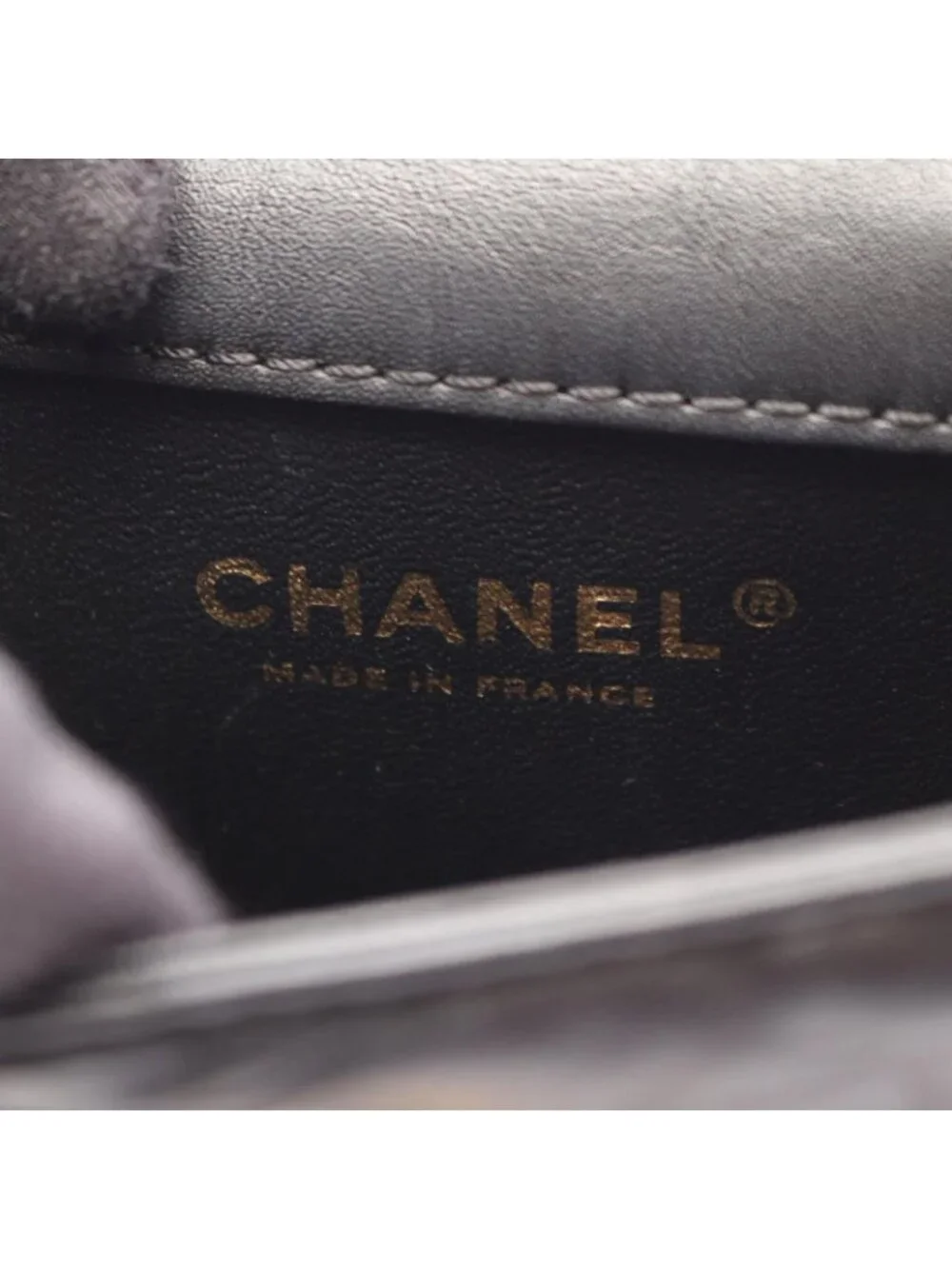 Chanel Shoulder Bag 2.55 Quilted Black Calfskin Small Chain